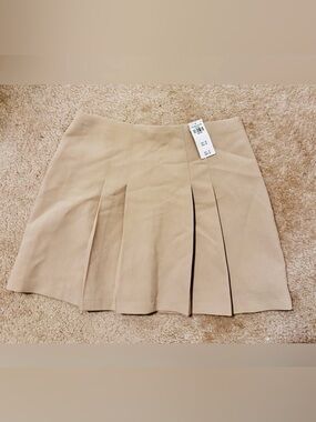 Abercrombie & Fitch Tan Mini Skirt (Skort)NWT